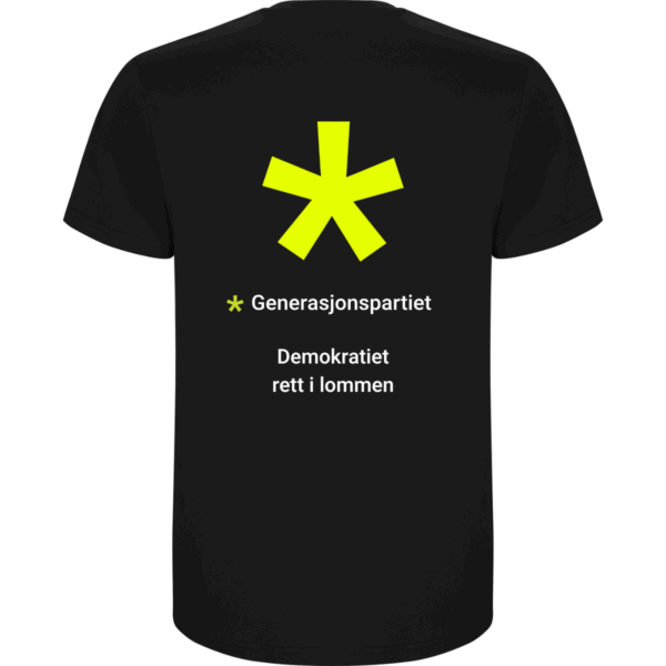 Generasjonspartiet t-skjorte - Bilde 2