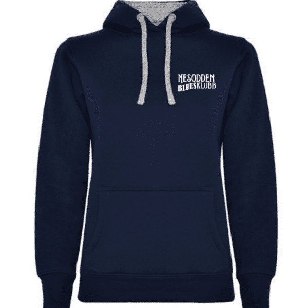 Nesodden Bluesklubb hoodie dame - Bilde 3