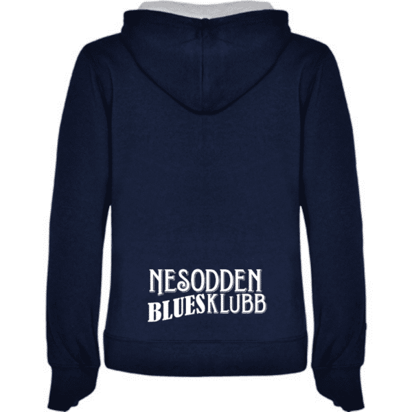 Nesodden Bluesklubb hoodie dame - Bilde 4