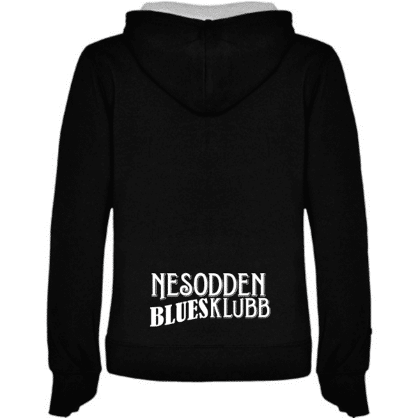 Nesodden Bluesklubb hoodie dame - Bilde 2