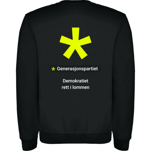 Generasjonspartiet collegegenser - Bilde 2