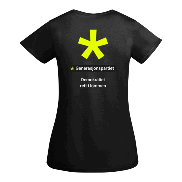 Generasjonspartiet t-skjorte dame - Bilde 2