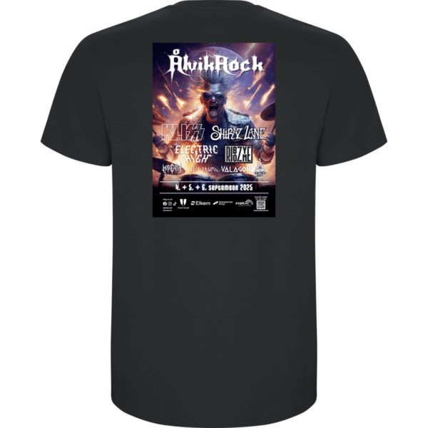 Ålvik Rock 2025 Poster t-shirt
