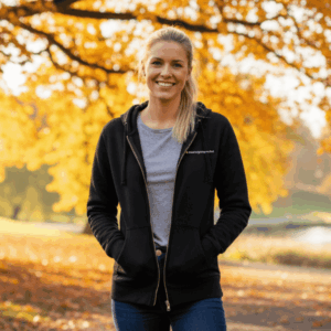 Generasjonspartiet hettejakke dame